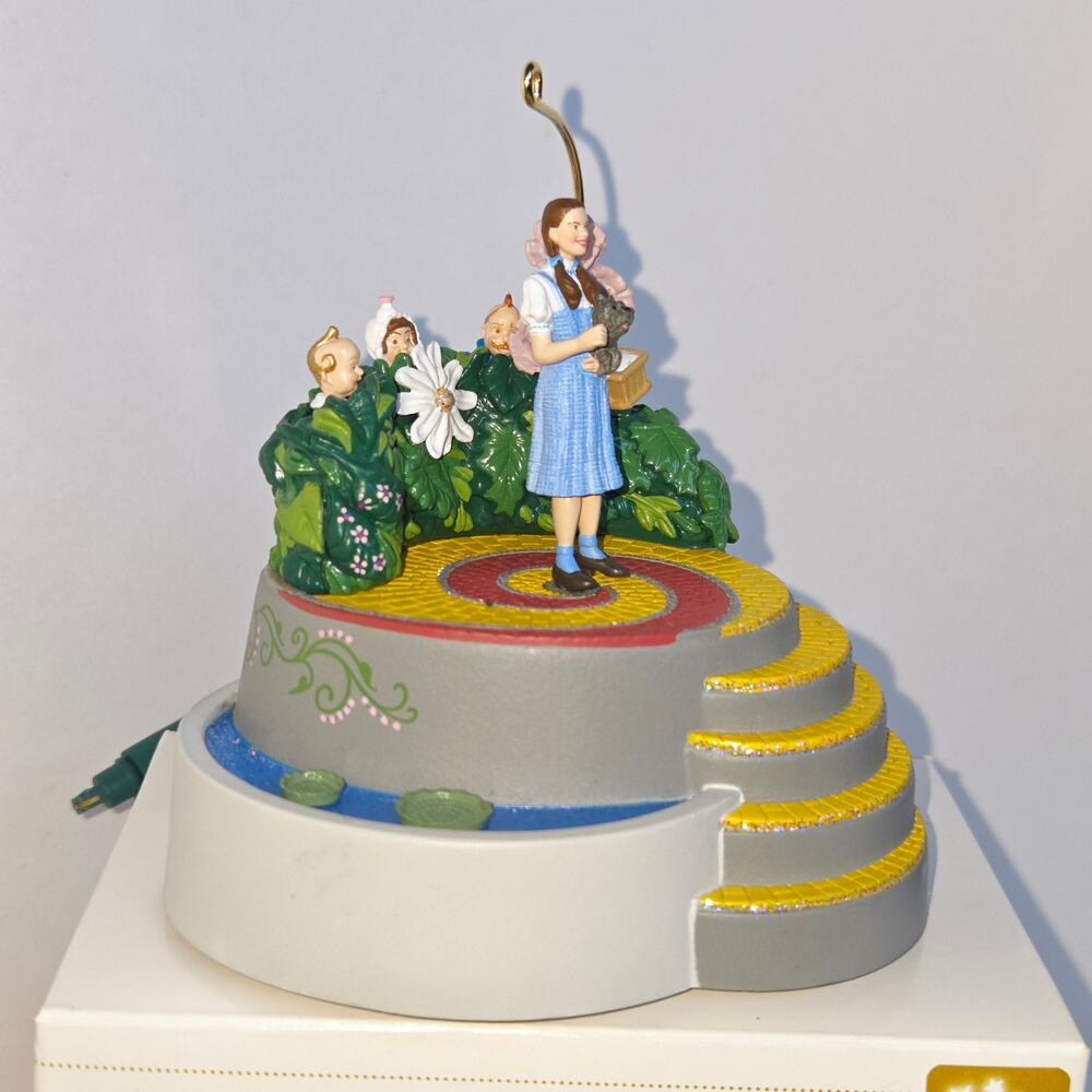 Hallmark Keepsake Dorothy and the Munchkins Wizard of Oz Christmas Ornament 2006 - Picture 11 of 13